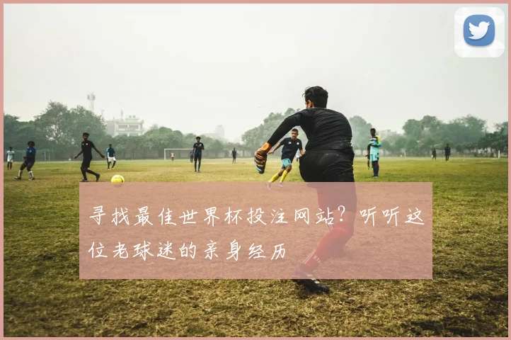 寻找最佳世界杯投注网站？听听这位老球迷的亲身经历